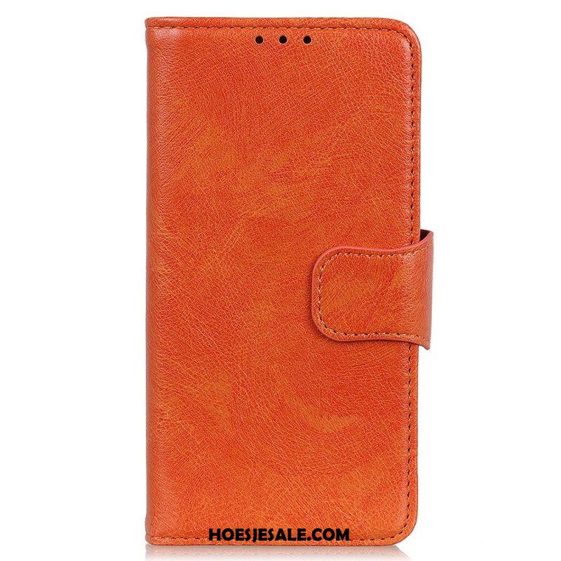 Folio-hoesje voor iPhone 14 Pro Max Nappa Splitleer