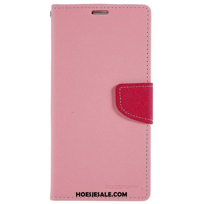 Folio-hoesje voor iPhone 14 Pro Max Tweekleurige Mercury Goospery