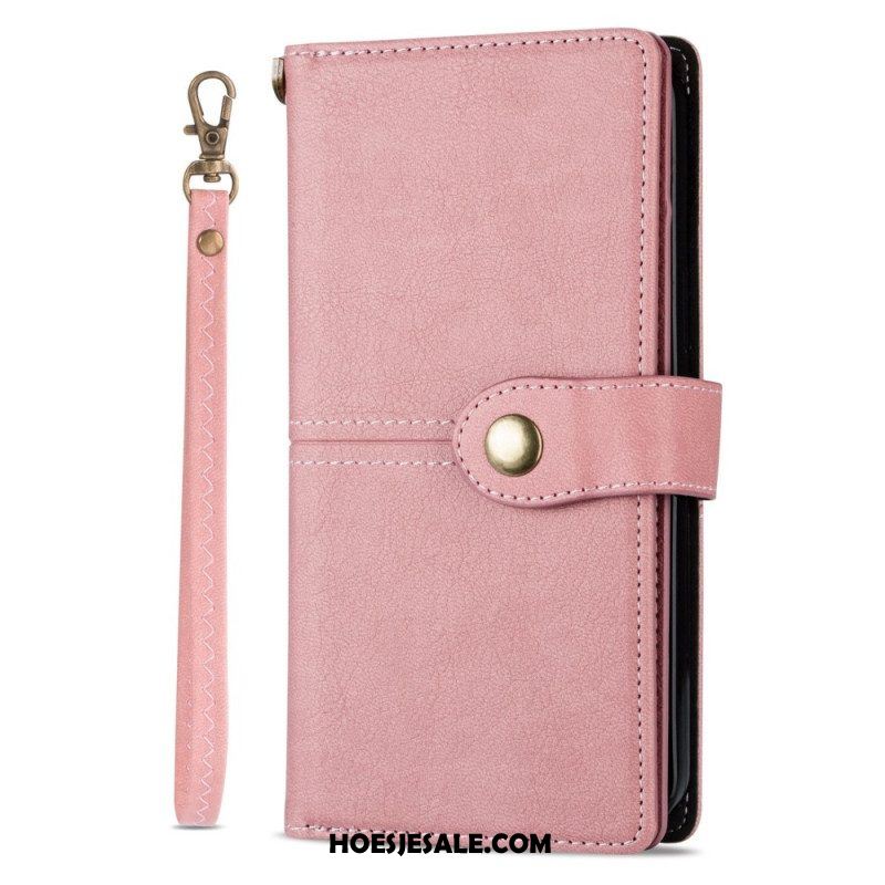 Folio-hoesje voor iPhone 14 Pro Max Vintage Multifunctioneel