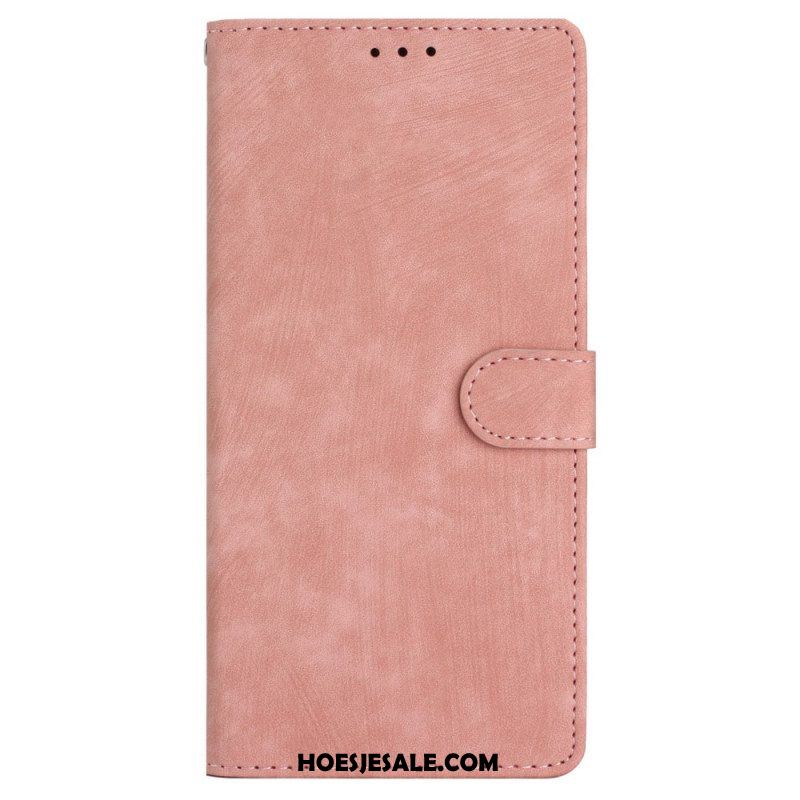 Folio-hoesje voor iPhone 15 Met Ketting Retroband