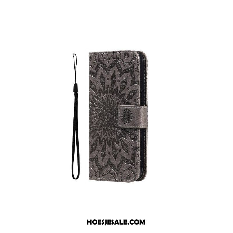 Folio-hoesje voor iPhone 15 Plus Mandala Zon