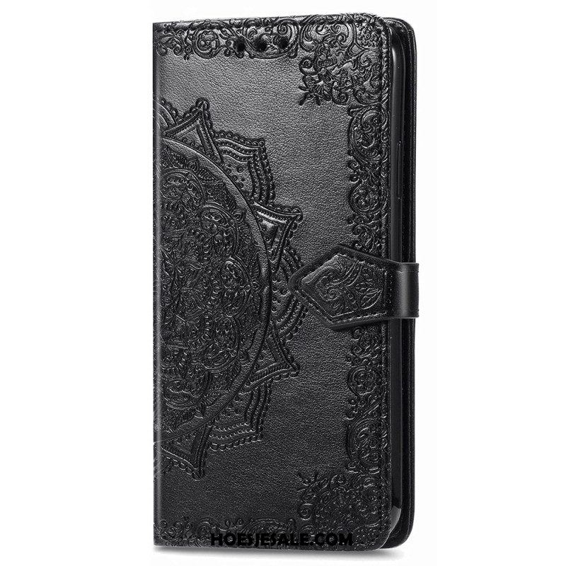 Folio-hoesje voor iPhone 15 Pro Barokmandala