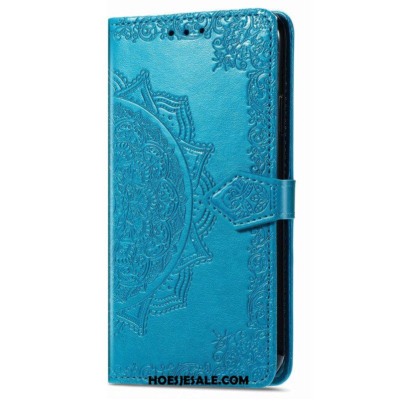 Folio-hoesje voor iPhone 15 Pro Barokmandala