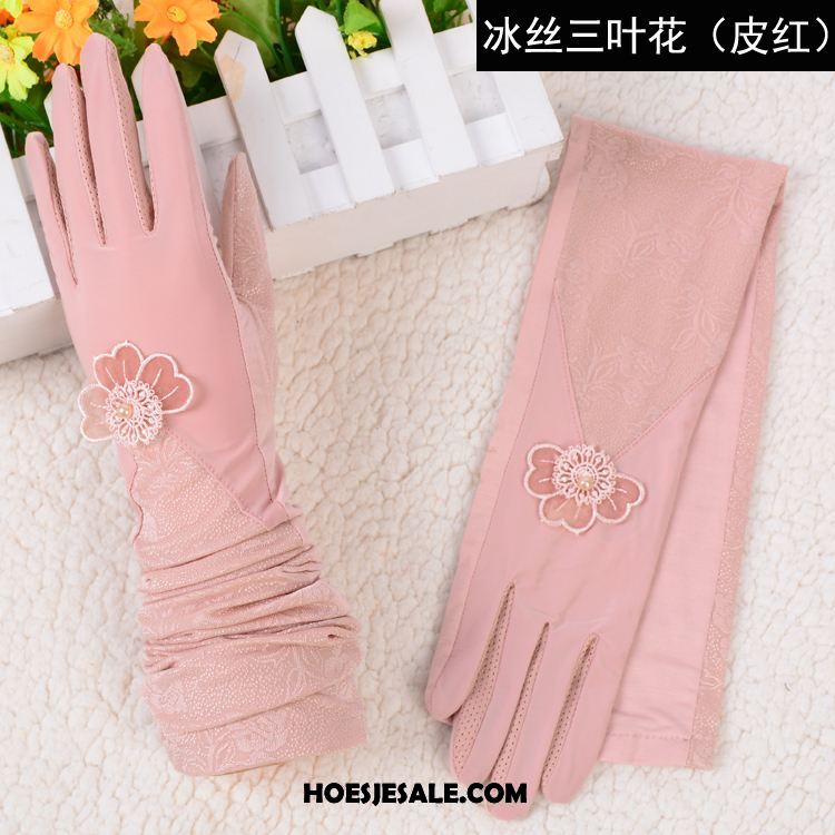 Handschoenen Dames Autorijden Handschoen Uv Bescherming Dun Zonnebrandcrème Online