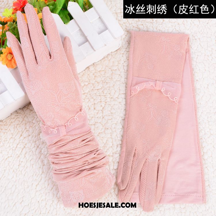 Handschoenen Dames Autorijden Handschoen Uv Bescherming Dun Zonnebrandcrème Online