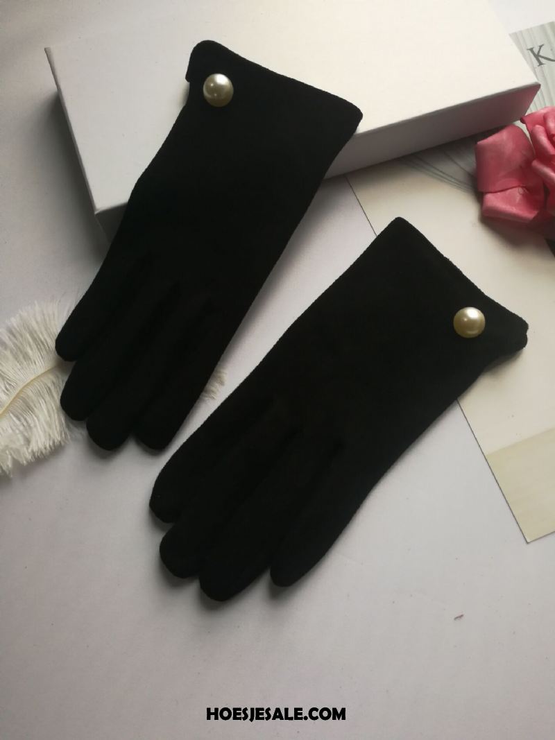 Handschoenen Dames Autorijden Touchscreen Vrouwen Schapenleer Handschoen Aanbiedingen