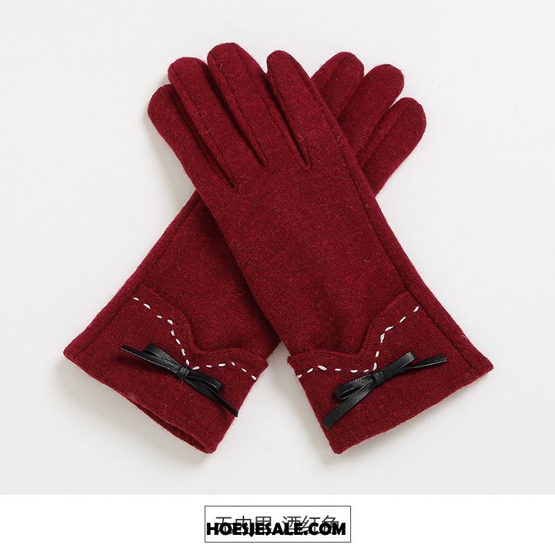 Handschoenen Dames Blijf Warm Kasjmier Vrouwen Touchscreen Pluche Aanbiedingen