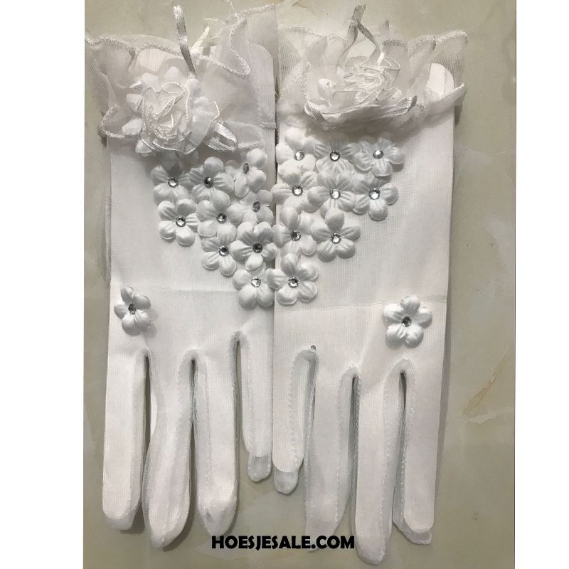 Handschoenen Dames Bruid Handschoen Eenvoudig Huwelijk Vrouwen Sale