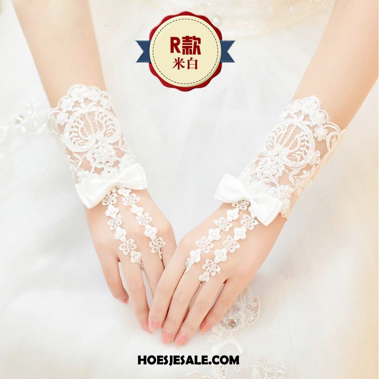 Handschoenen Dames Bruid Handschoen Eenvoudig Huwelijk Vrouwen Sale