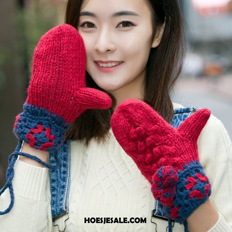 Handschoenen Dames Herfst Winter Handschoen Student Blijf Warm Online