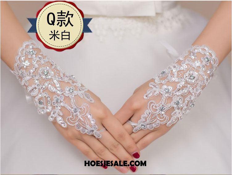 Handschoenen Dames Kant Handschoen Huwelijk Dun Vrouwen Online