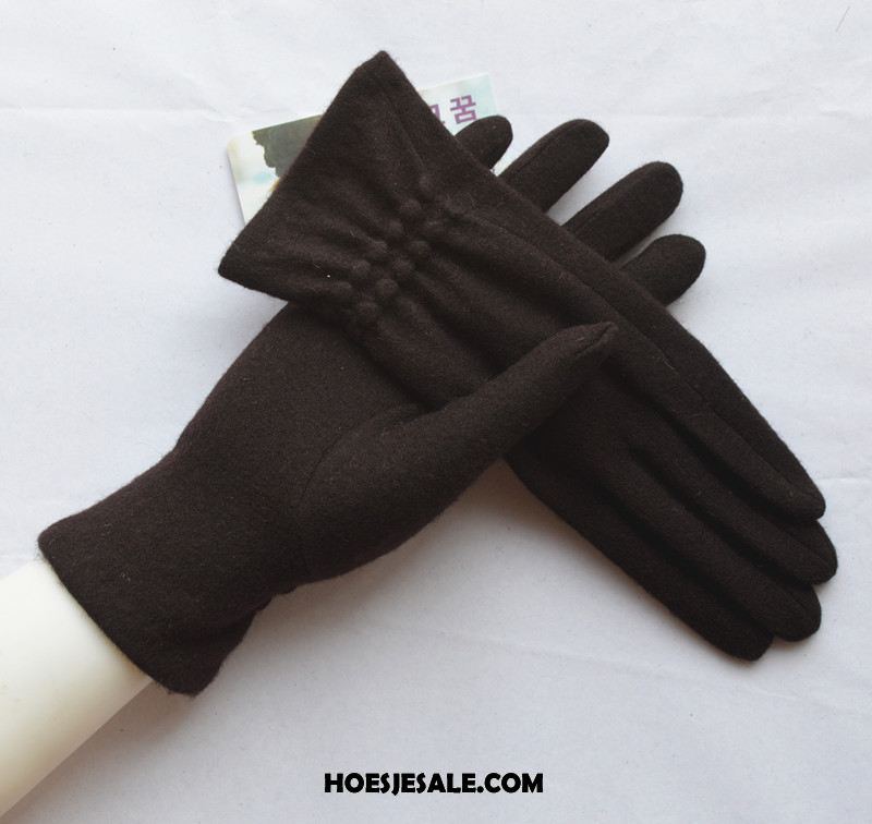 Handschoenen Dames Kasjmier Blijf Warm Voorjaar Dun Cyclus Online