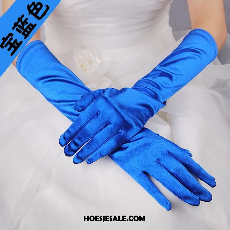 Handschoenen Dames Lange Huwelijk Jurk Bruid Handschoen Sale