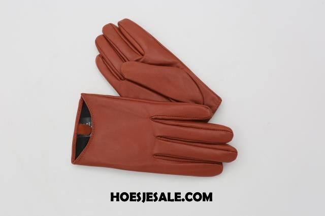 Handschoenen Dames Touchscreen Dun Handschoen Leer Winter Online