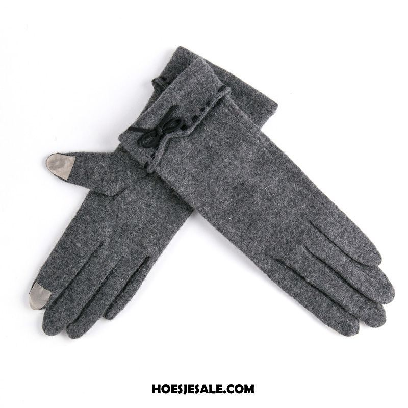 Handschoenen Dames Wol Winter Touchscreen Dun Kasjmier Kopen