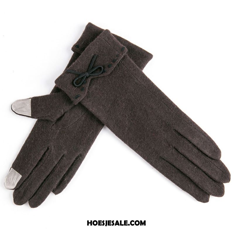 Handschoenen Dames Wol Winter Touchscreen Dun Kasjmier Kopen