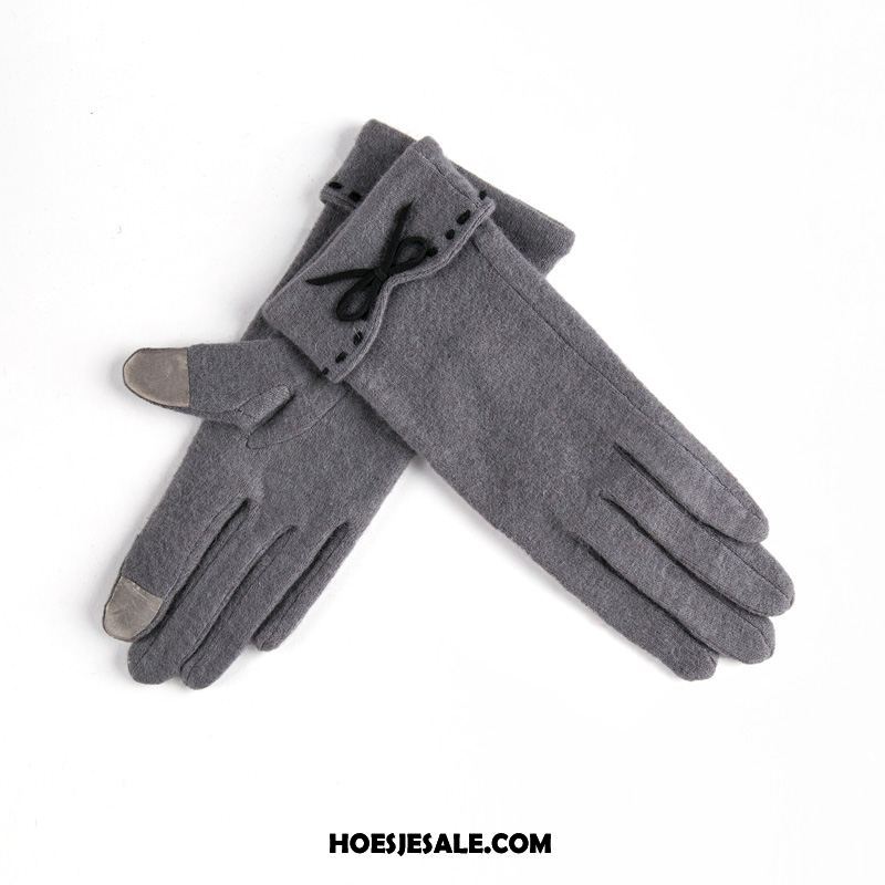 Handschoenen Dames Wol Winter Touchscreen Dun Kasjmier Kopen