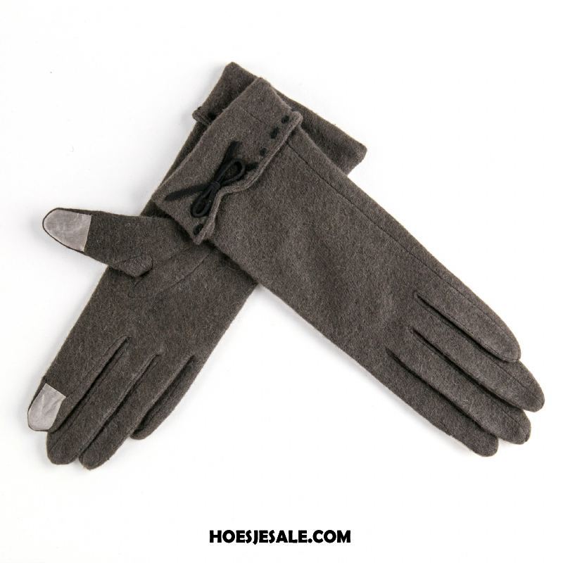 Handschoenen Dames Wol Winter Touchscreen Dun Kasjmier Kopen