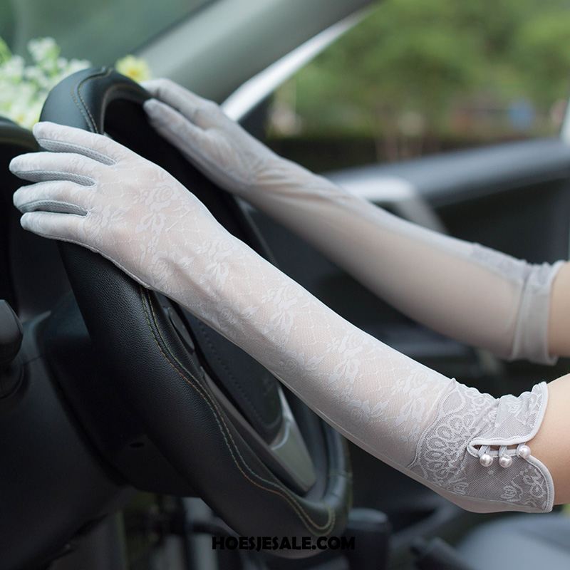 Handschoenen Dames Zomer Vrouwen Zijde Zonnebrandcrème Antislip Kopen