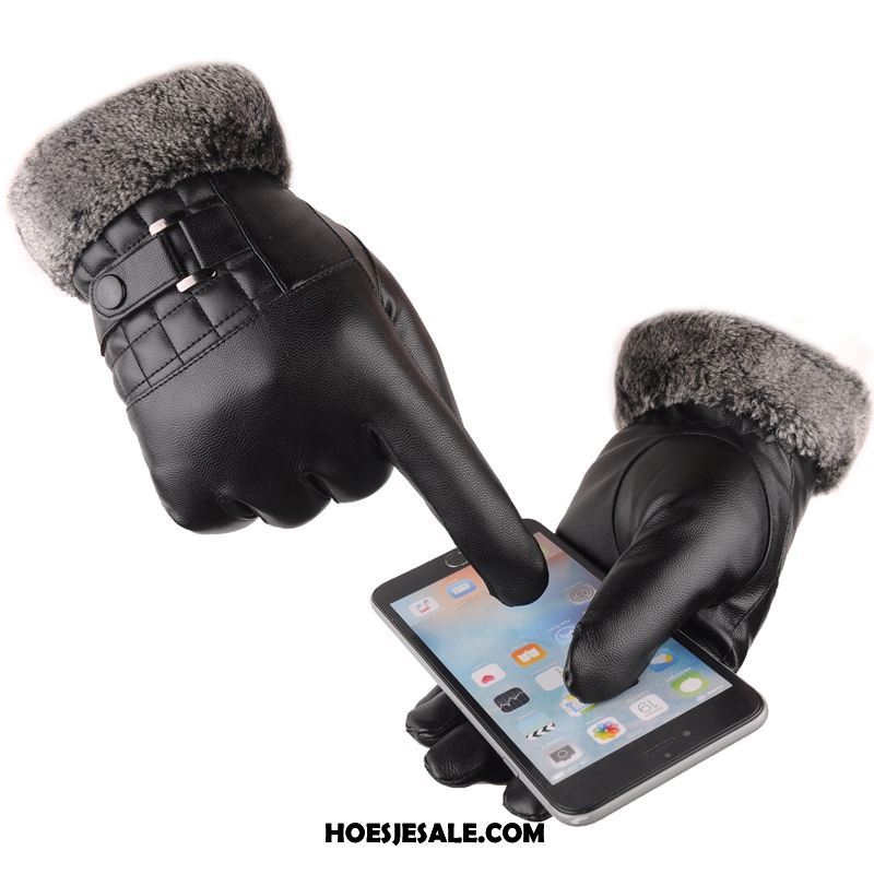 Handschoenen Heren Motorfiets Winter Touchscreen Herfst Dun Sale