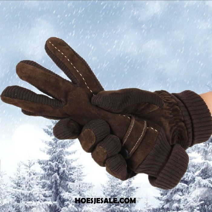 Handschoenen Heren Verdikken Koude Outdoor Paardrijden Winter
