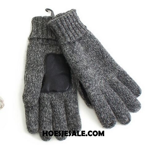 Handschoenen Heren Winter Handschoen Blijf Warm Grijs Herfst Sale