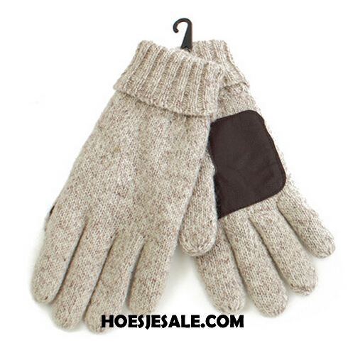 Handschoenen Heren Winter Handschoen Blijf Warm Grijs Herfst Sale