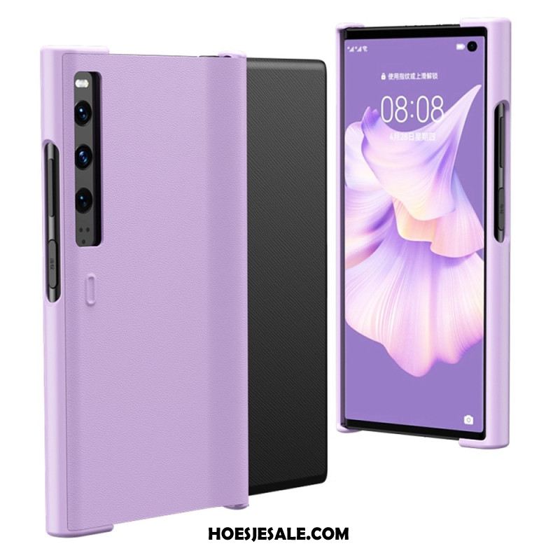 Hoesje Case Huawei Mate XS 2 Telefoonhoesje Leerstijl