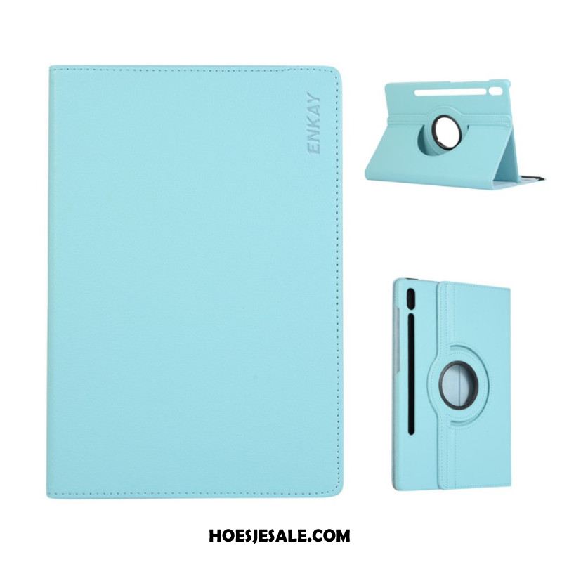 Hoesje Case Samsung Galaxy Tab S10 Plus Geïntegreerd 360 Graden Draaibaar Ontwerp Enkay