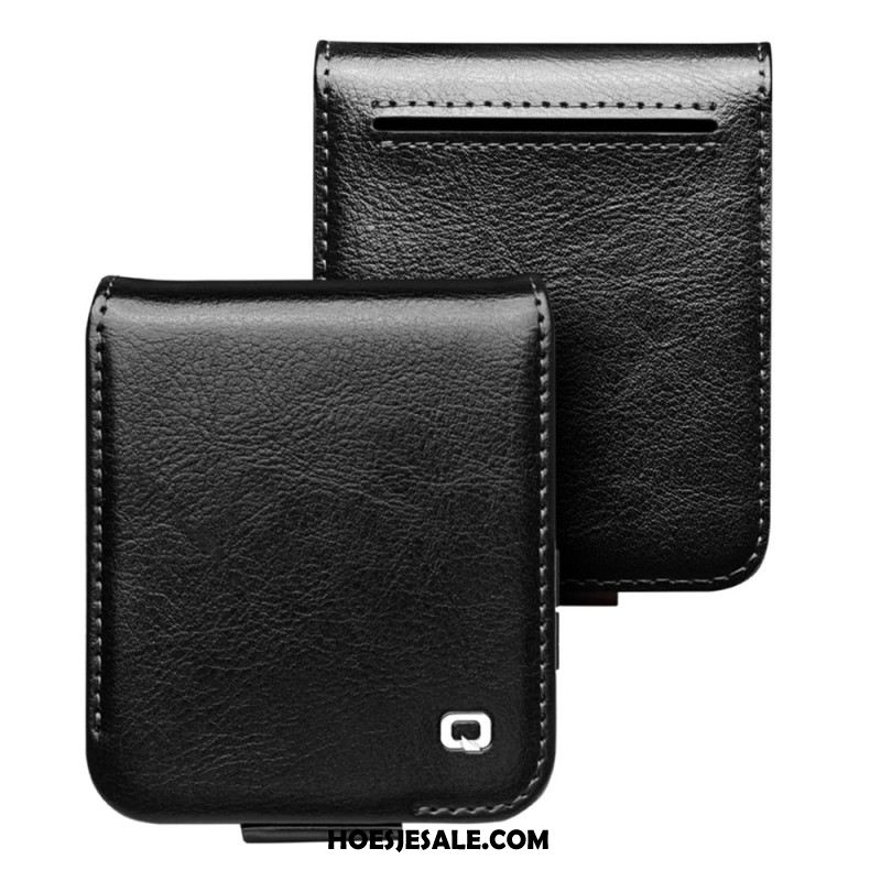 Hoesje Case Samsung Galaxy Z Flip 7 Fe Telefoonhoesje Echt Leer