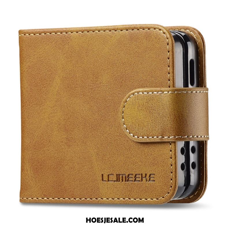 Hoesje Case Samsung Galaxy Z Flip 7 Telefoonhoesje Lc.imeeke Kaarthouder