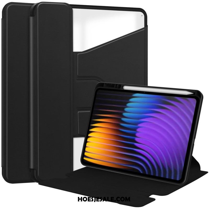 Hoesje Case Xiaomi Pad 7 / 7 Pro Lederlook Met Draaibare Standaard