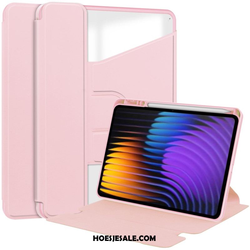 Hoesje Case Xiaomi Pad 7 / 7 Pro Lederlook Met Draaibare Standaard