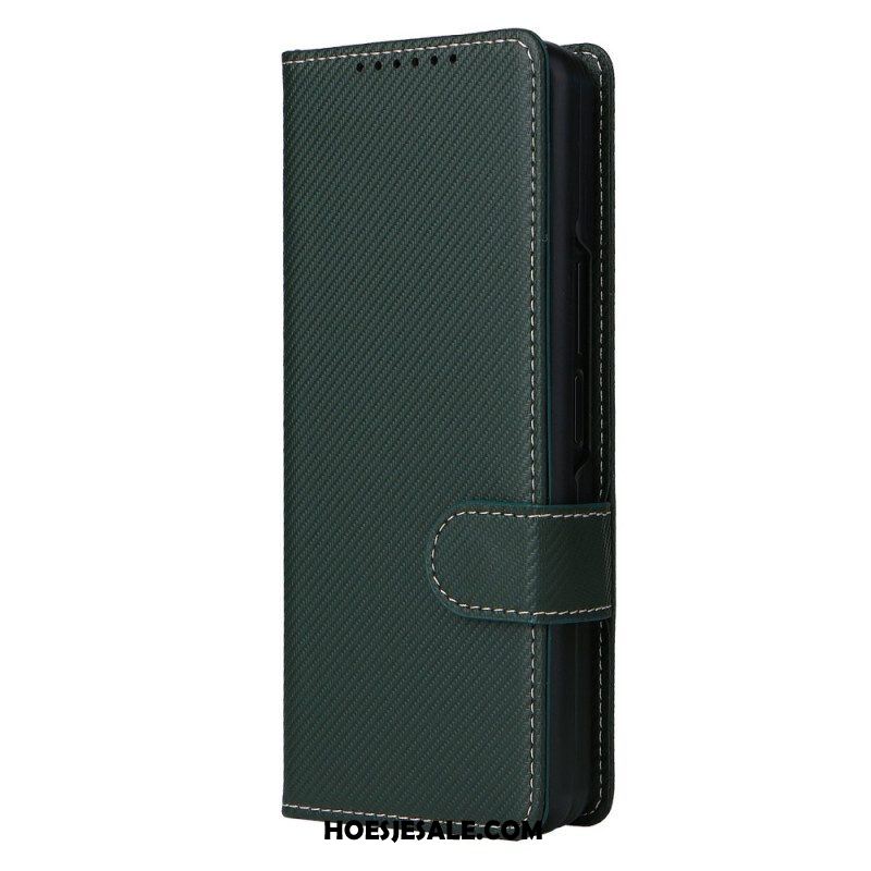 Hoesje Flip Case voor Samsung Galaxy Z Fold 3 5G Afneembaar