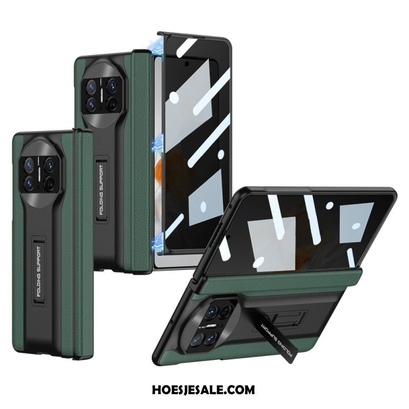 Hoesje Huawei Mate X3 Gkk Gehard Glazen Schermbeschermer Met Standaard Bescherming Hoesje