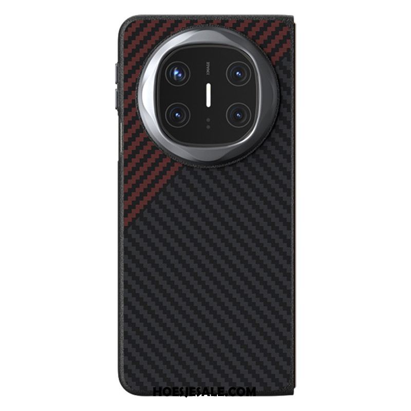 Hoesje Huawei Mate X6 Compatibel Met Magsafe Carbon Fiber