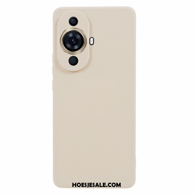 Hoesje Huawei Nova 12s Siliconen Rechte Rand