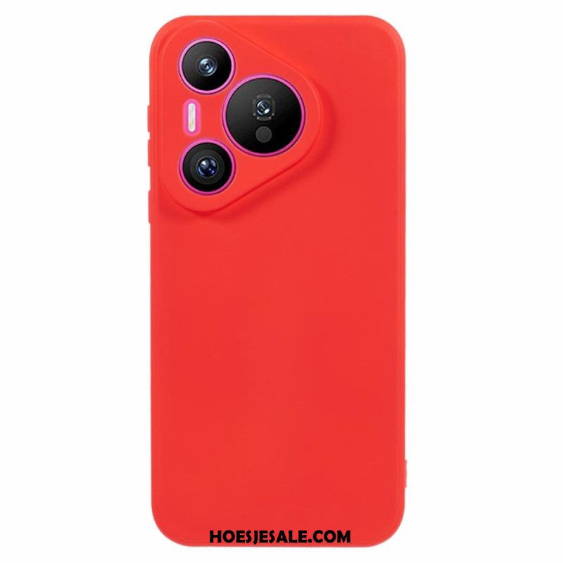 Hoesje Huawei Pura 70 Silicium Flexibel Bescherming Hoesje