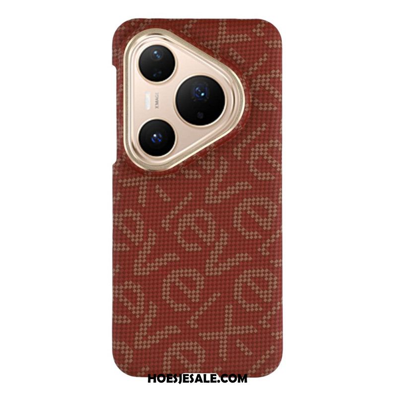 Hoesje Huawei Pura 80 Magsafe Met X-level Carbon Fiber Textuur