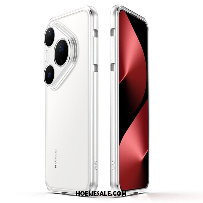 Hoesje Huawei Pura 80 Pro Bumper Met Lensbeschermer Bescherming Hoesje