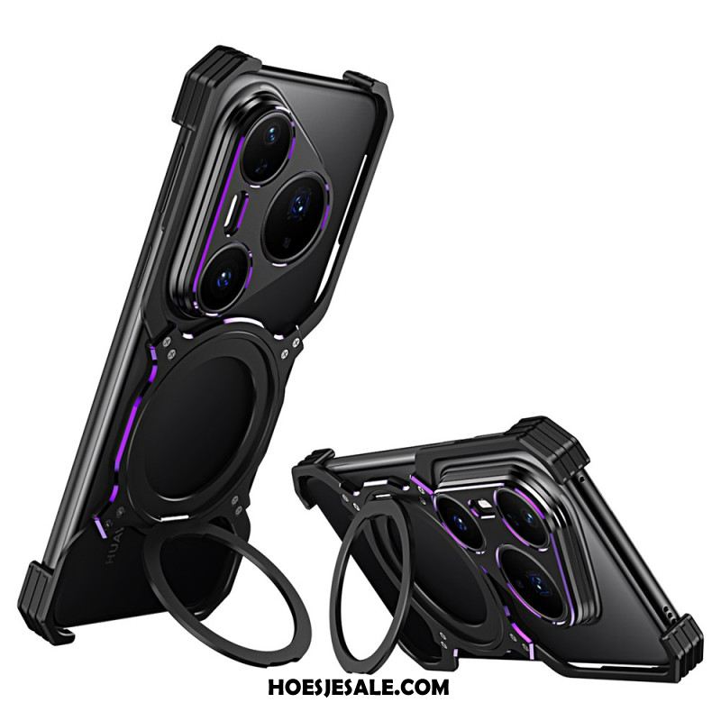 Hoesje Huawei Pura 80 Pro Geïntegreerde Houder En Magnetische Bevestiging