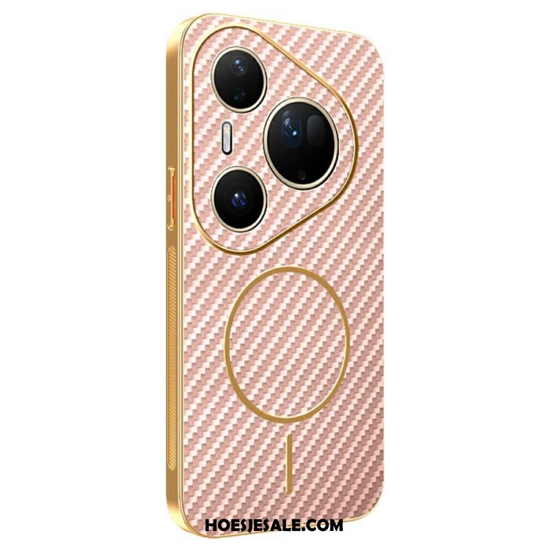 Hoesje Huawei Pura 80 Ultra Koolstofvezeltextuur