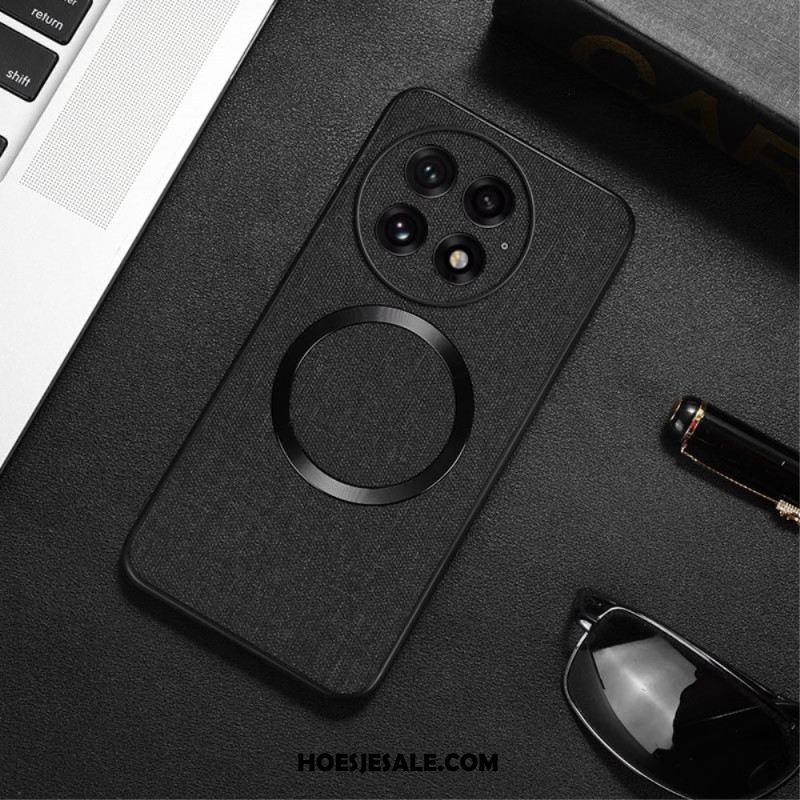 Hoesje Oneplus 13 Stof Magsafe Compatibel Bescherming Hoesje
