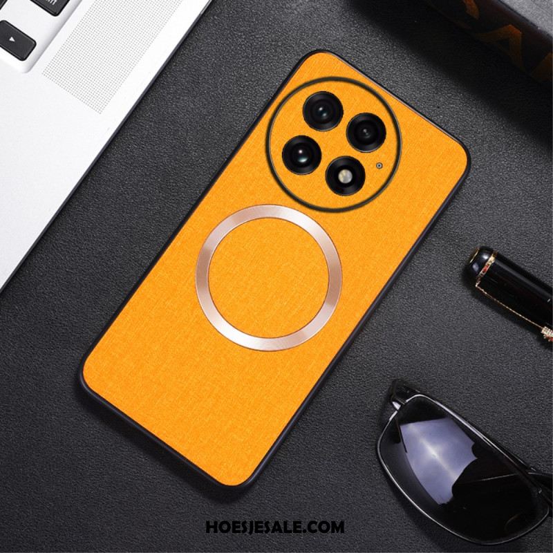 Hoesje Oneplus 13 Stof Magsafe Compatibel Bescherming Hoesje