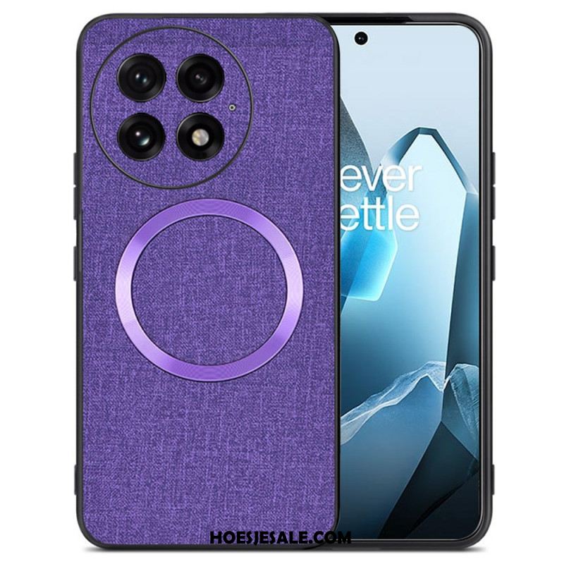 Hoesje Oneplus 13 Stof Magsafe Compatibel Bescherming Hoesje