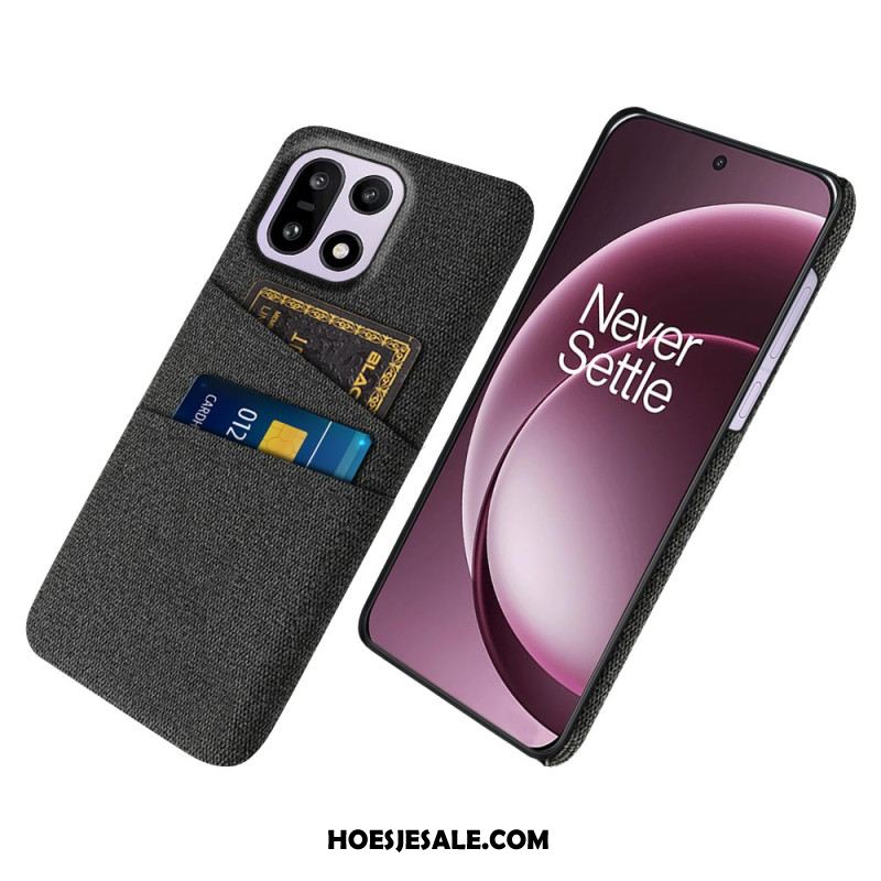 Hoesje Oneplus 15 Stoffen Kaarthouder