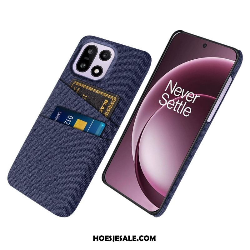 Hoesje Oneplus 15 Stoffen Kaarthouder