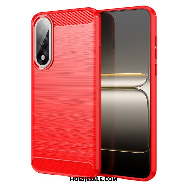 Hoesje Oneplus Nord 5 Geborsteld Koolstofvezel Bescherming Hoesje