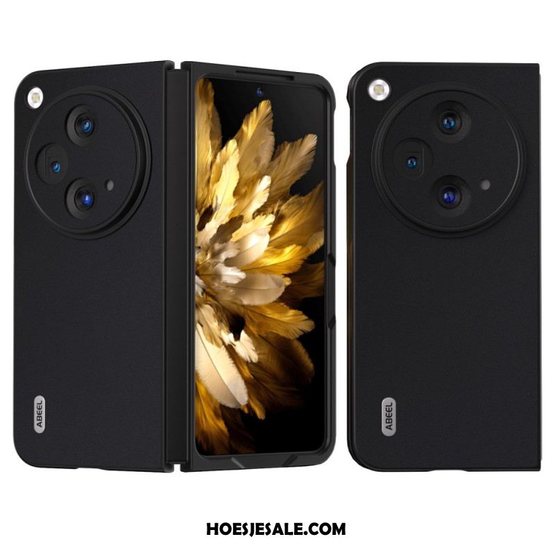 Hoesje Oppo Find N3 Abeel Echt Leer