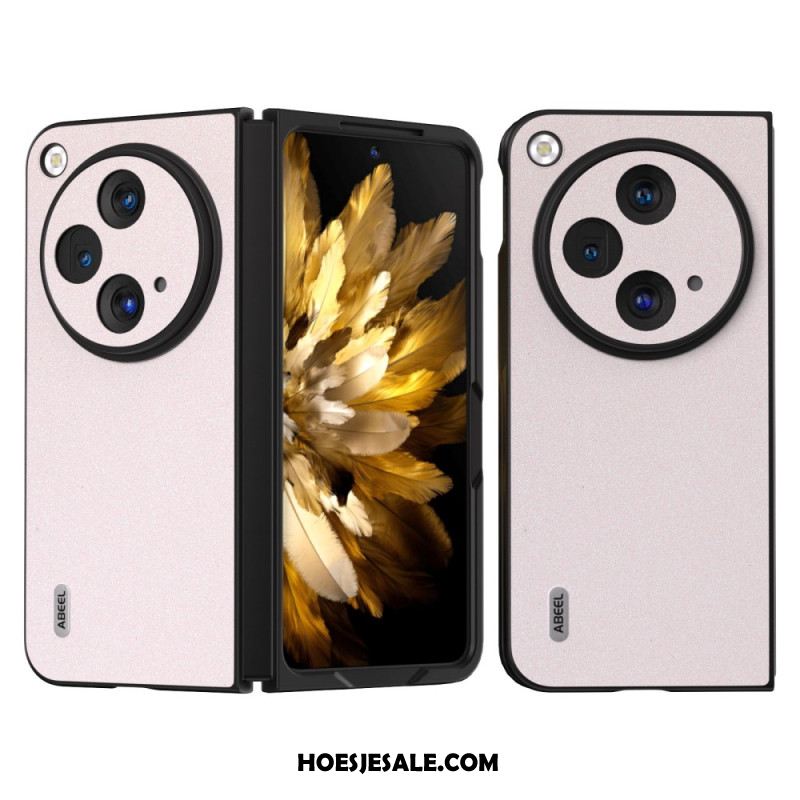 Hoesje Oppo Find N3 Abeel Glitter Kunstleer